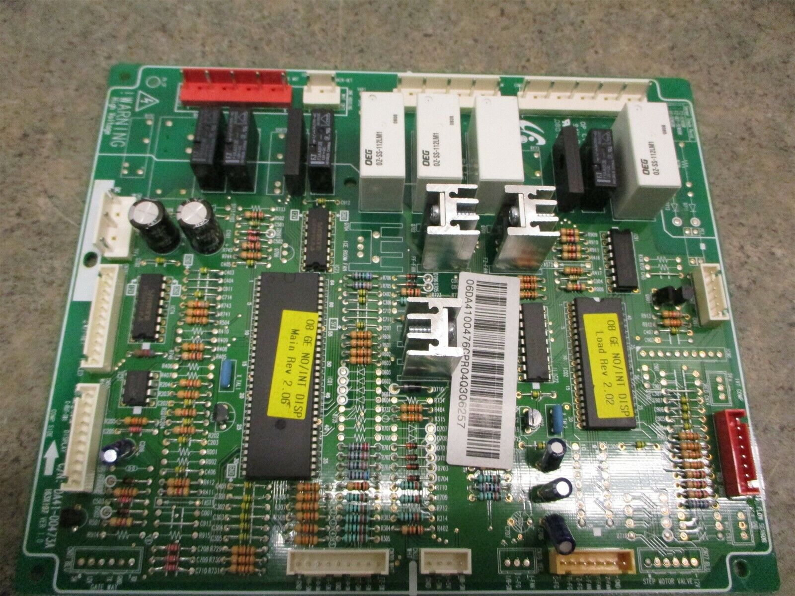 GE Refrigerator Main Circuit Board DA41-00473 WR55X10805 GE Refrigerator Main Circuit Board DA41-00473 WR55X10805